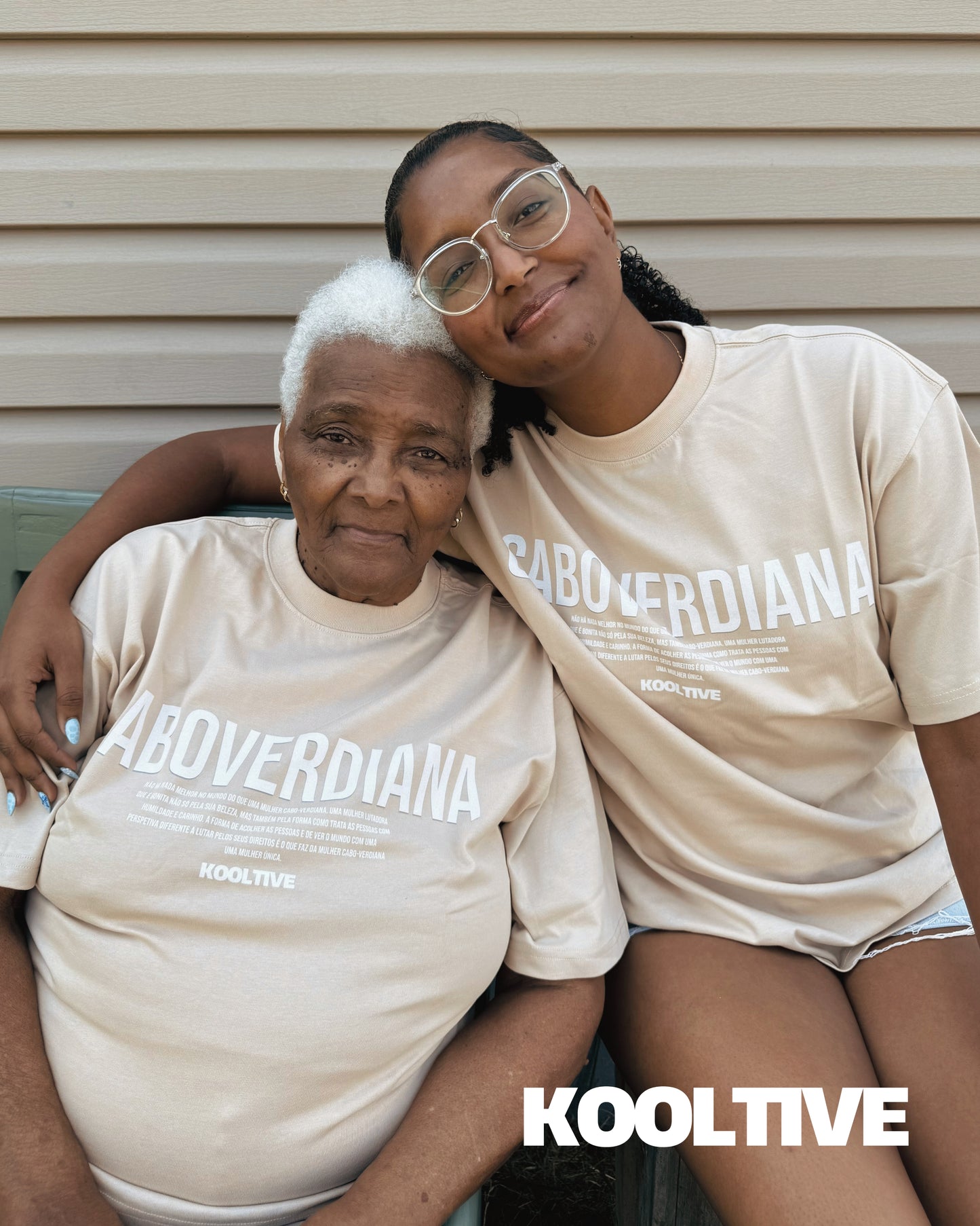 "CABOVERDIANA" OVERSIZED LOSE TEE.