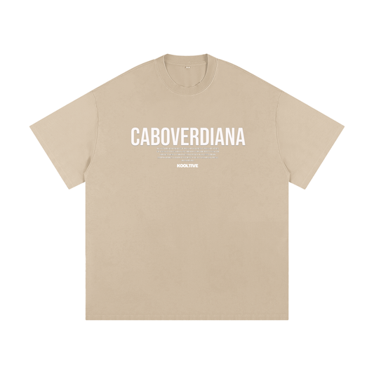"CABOVERDIANA" OVERSIZED LOSE TEE.
